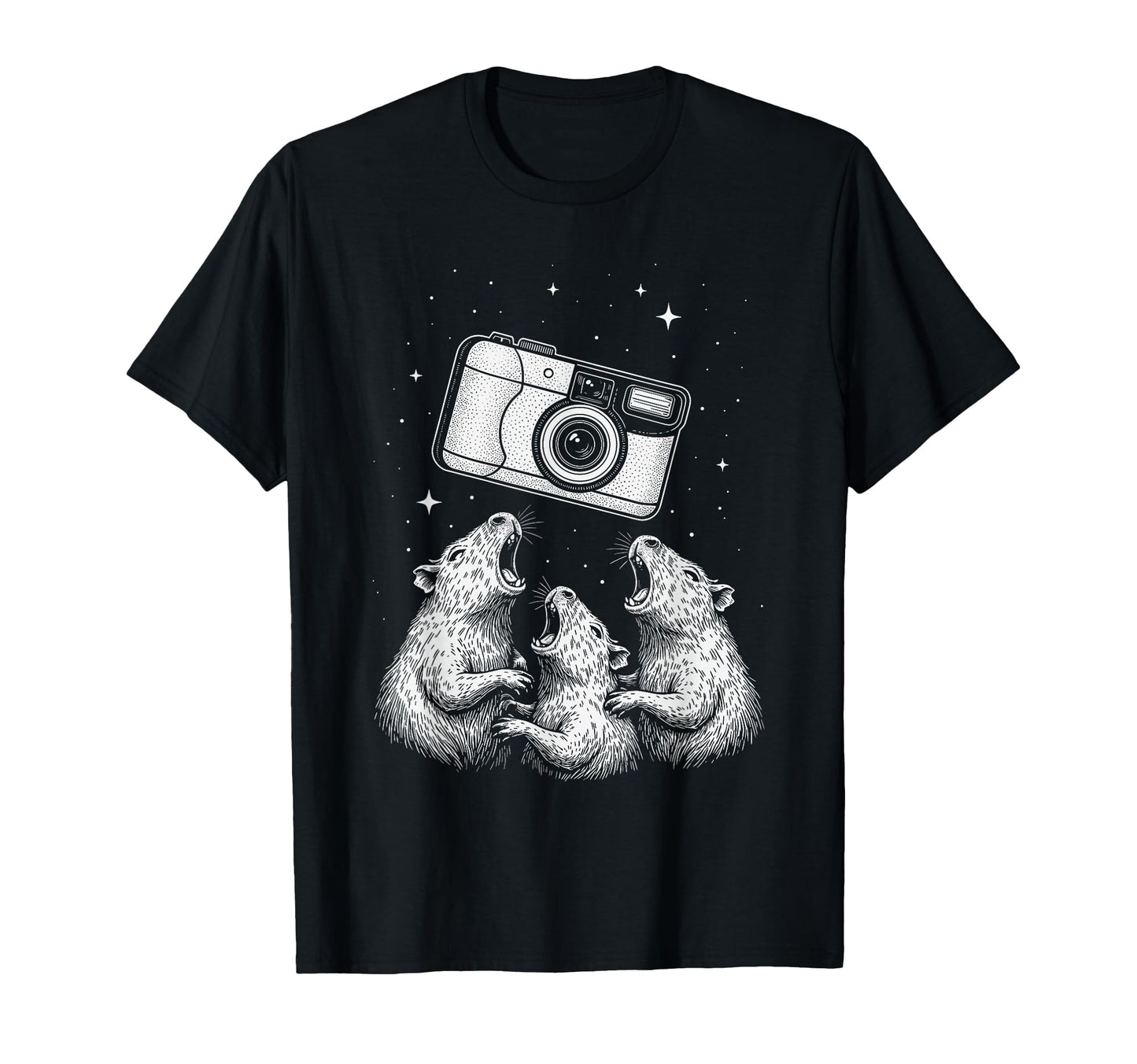 Camera Rat Astronomer Fantasy T-Shirt - Trendy Graphic Men Women - T-Shirt, Sweatshirt, Hoodie