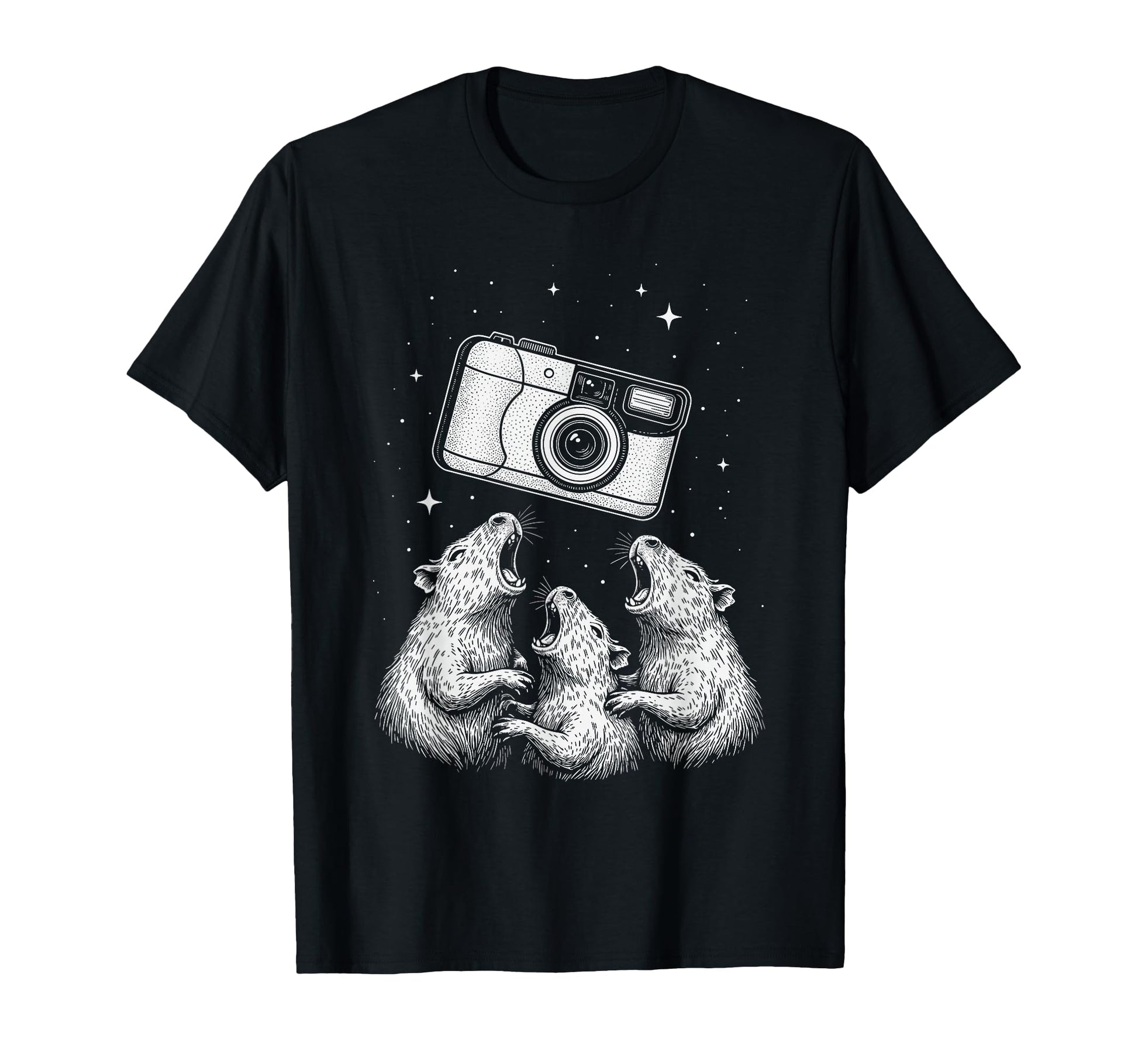 Camera Rat Astronomer Fantasy T-Shirt - Trendy Graphic Men Women - T-Shirt, Sweatshirt, Hoodie