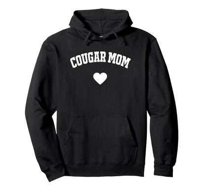 Cougar Mom Game Day Womens Wear Hoodie - Minimalist Print Men Women - T-Shirt, Sweatshirt, Hoodie