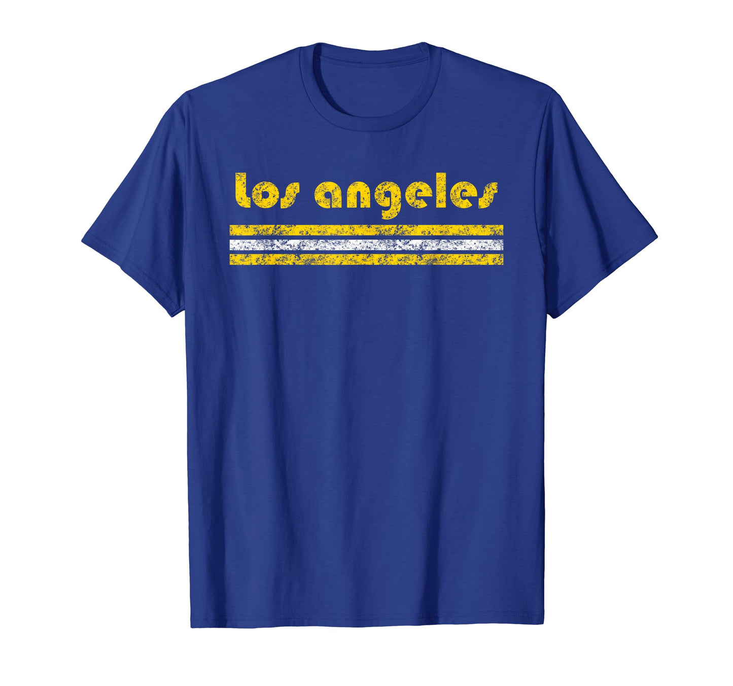 Los Angeles California Three Stripe T-Shirt - Minimalist Print Unisex - T-Shirt, Sweatshirt, Hoodie