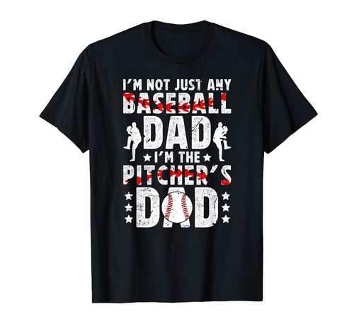 Im Baseball Pitcher Dad Baseball T-Shirt - Aesthetic Graphic Men Women - T-Shirt, Sweatshirt, Hoodie