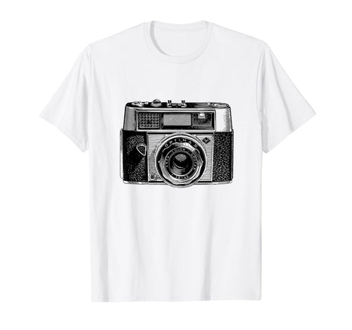 Camera Photography Logo T-Shirt - Fun Novelty Design Men Women - T-Shirt, Sweatshirt, Hoodie