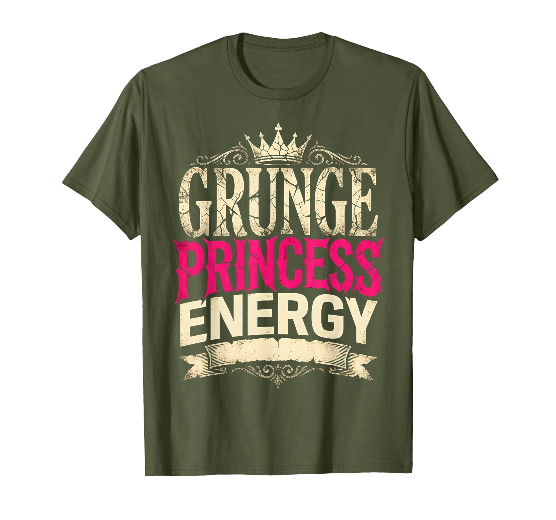 Grunge Princess Energy Womens Edgy T-Shirt - Unique Graphic Unisex - T-Shirt, Sweatshirt, Hoodie