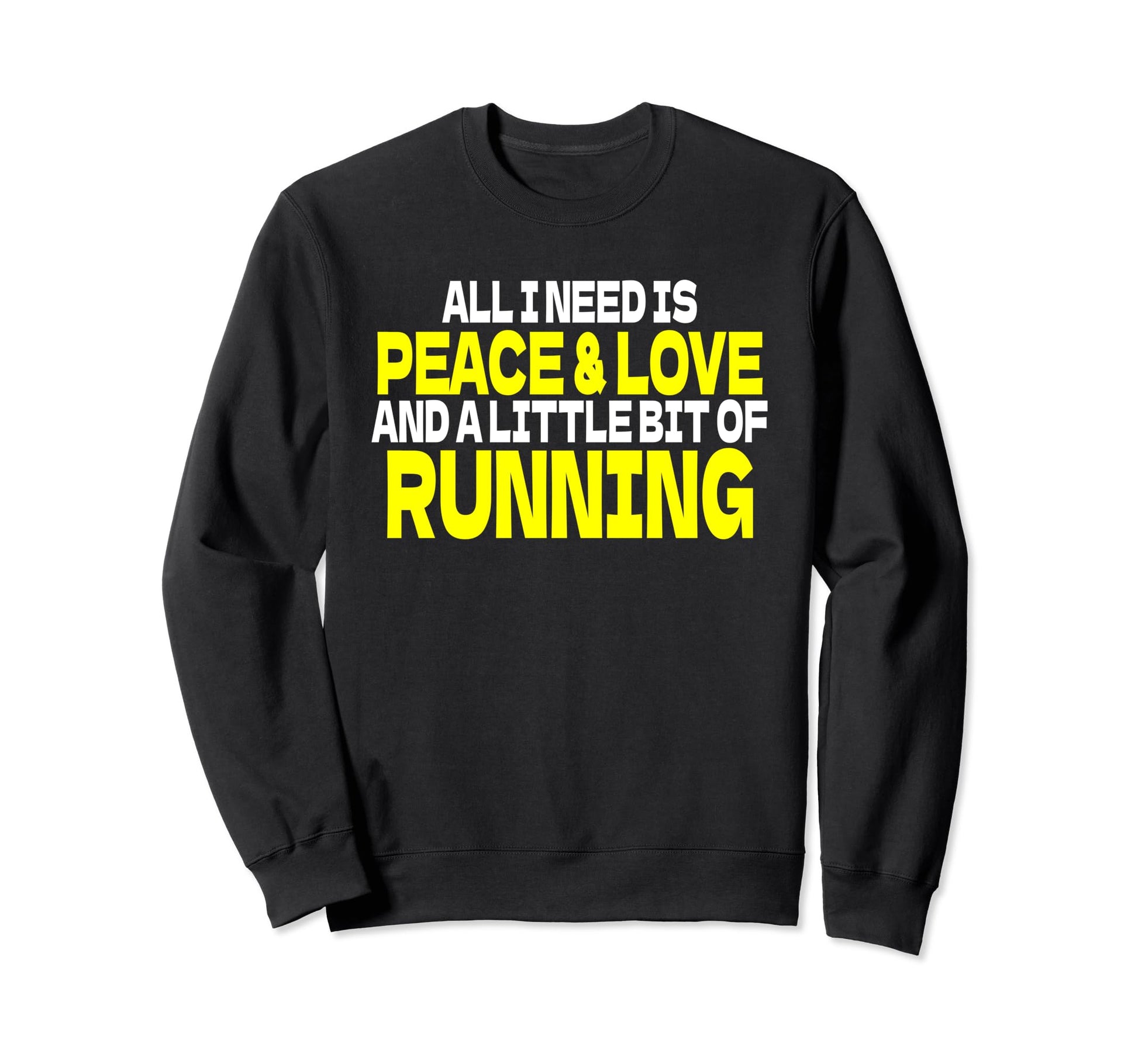 Peace Sign Running Outfit Peace Sweatshirt - Aesthetic Graphic for Adults - T-Shirt, Sweatshirt, Hoodie