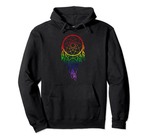 Dreamcatcher Tie Dye Boho Hippie Hoodie - Novelty Apparel Men Women - T-Shirt, Sweatshirt, Hoodie