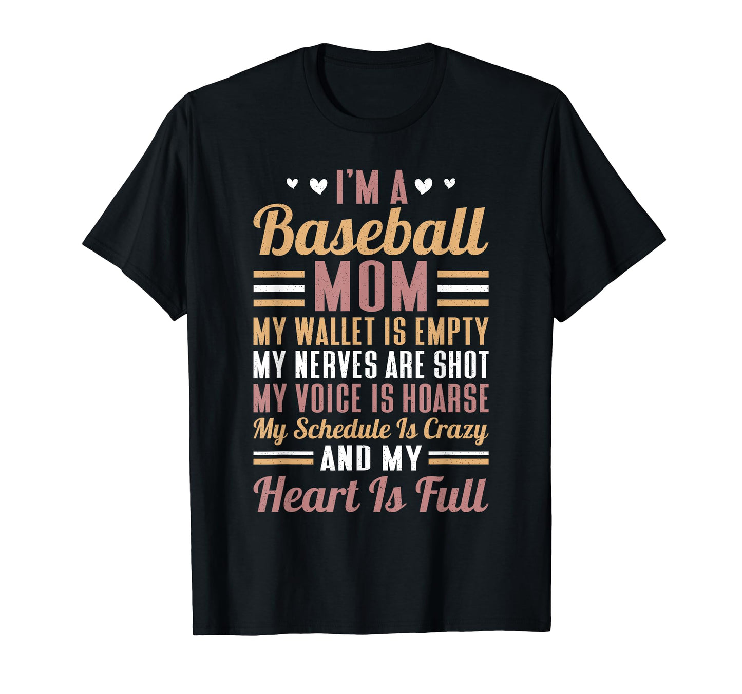 Baseball Lover Mom Gifts Mothers Day T-Shirt - Unique Graphic Men Women - T-Shirt, Sweatshirt, Hoodie