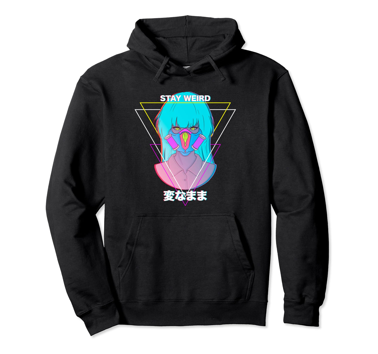 Stay Weird Pastel Goth Vaporwave Hoodie - Trendy Graphic Men Women - T-Shirt, Sweatshirt, Hoodie