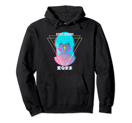 Stay Weird Pastel Goth Vaporwave Hoodie - Trendy Graphic Men Women - T-Shirt, Sweatshirt, Hoodie
