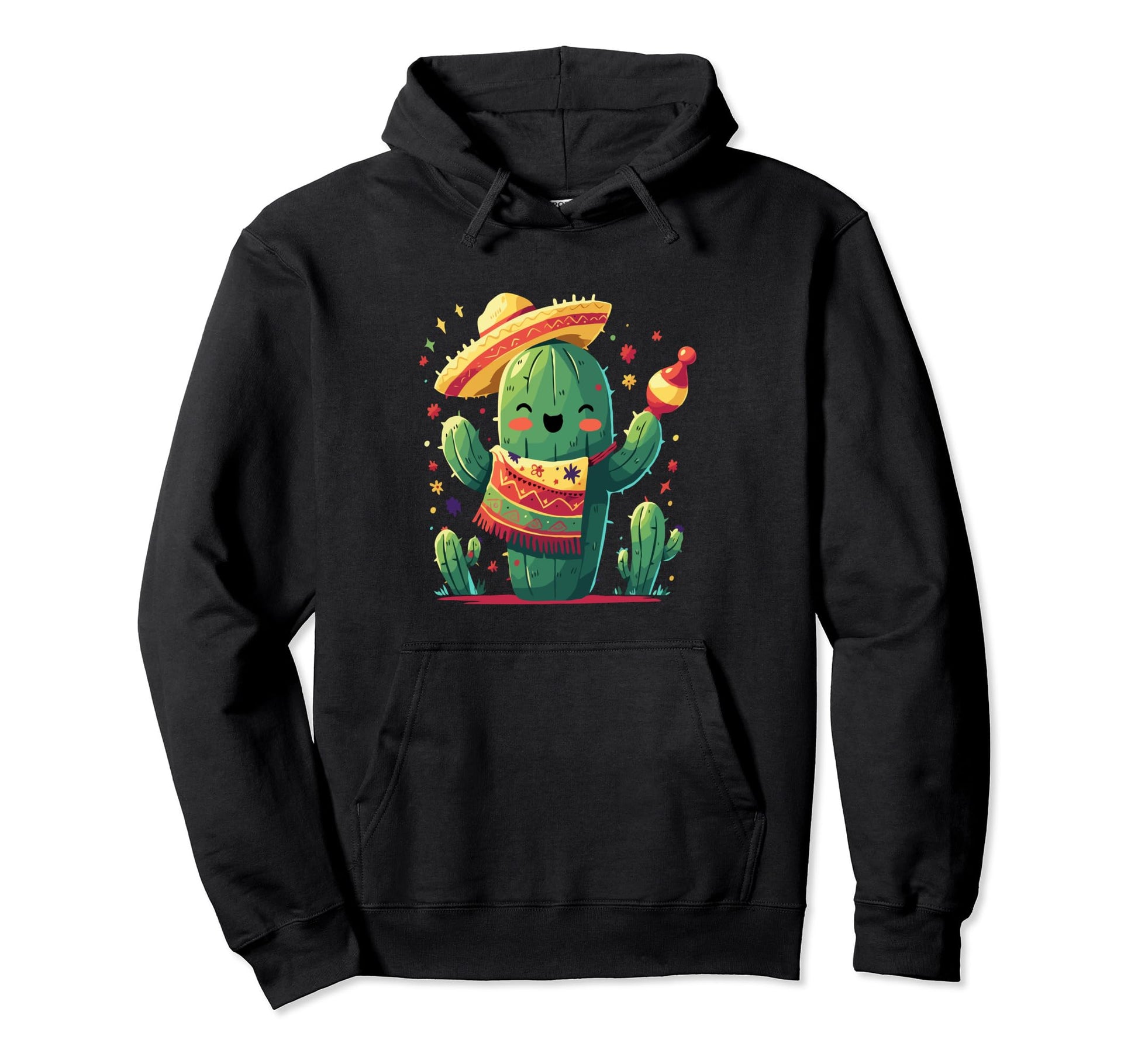Cactus Serape Succulent Plant Cacti Botany Hoodie - Novelty Apparel Unisex - T-Shirt, Sweatshirt, Hoodie