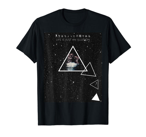 Life Is Just Illusion Vaporwave T-Shirt - Casual Everyday Wear for Adults - T-Shirt, Sweatshirt, Hoodie