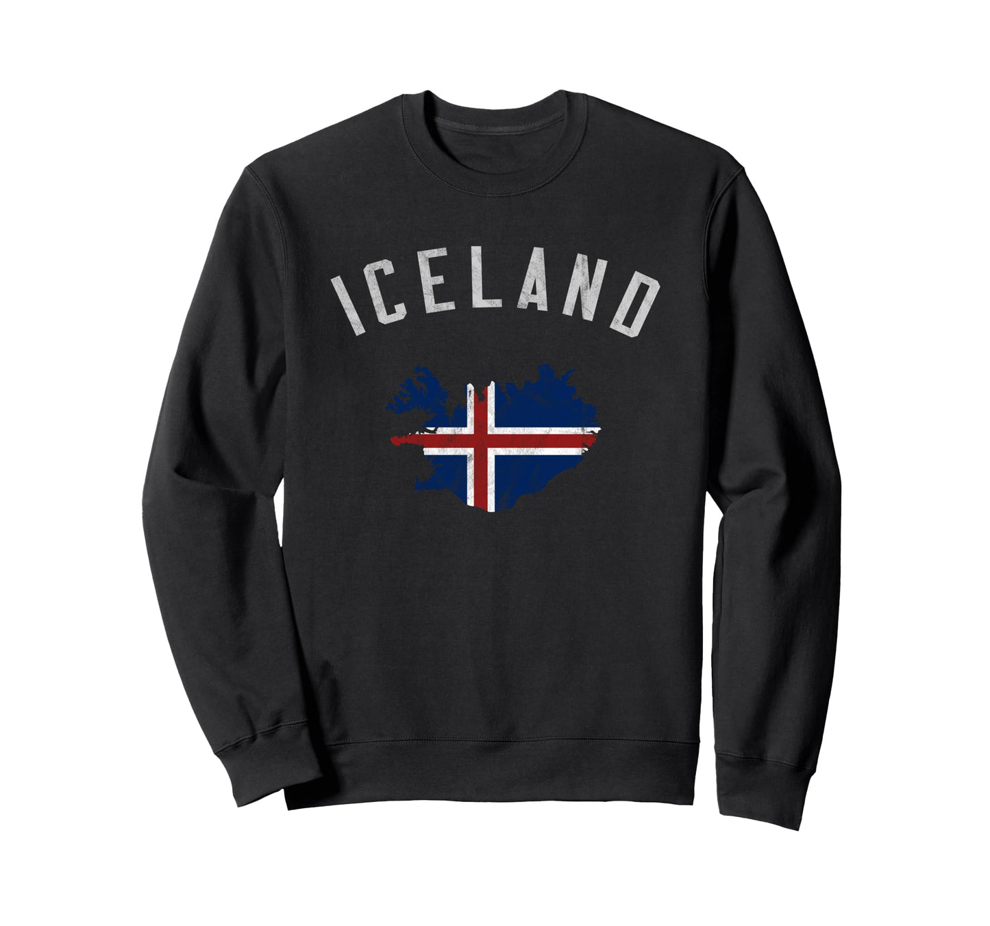 Varsity Iceland Sweatshirt - Casual Everyday Wear Unisex - T-Shirt, Sweatshirt, Hoodie