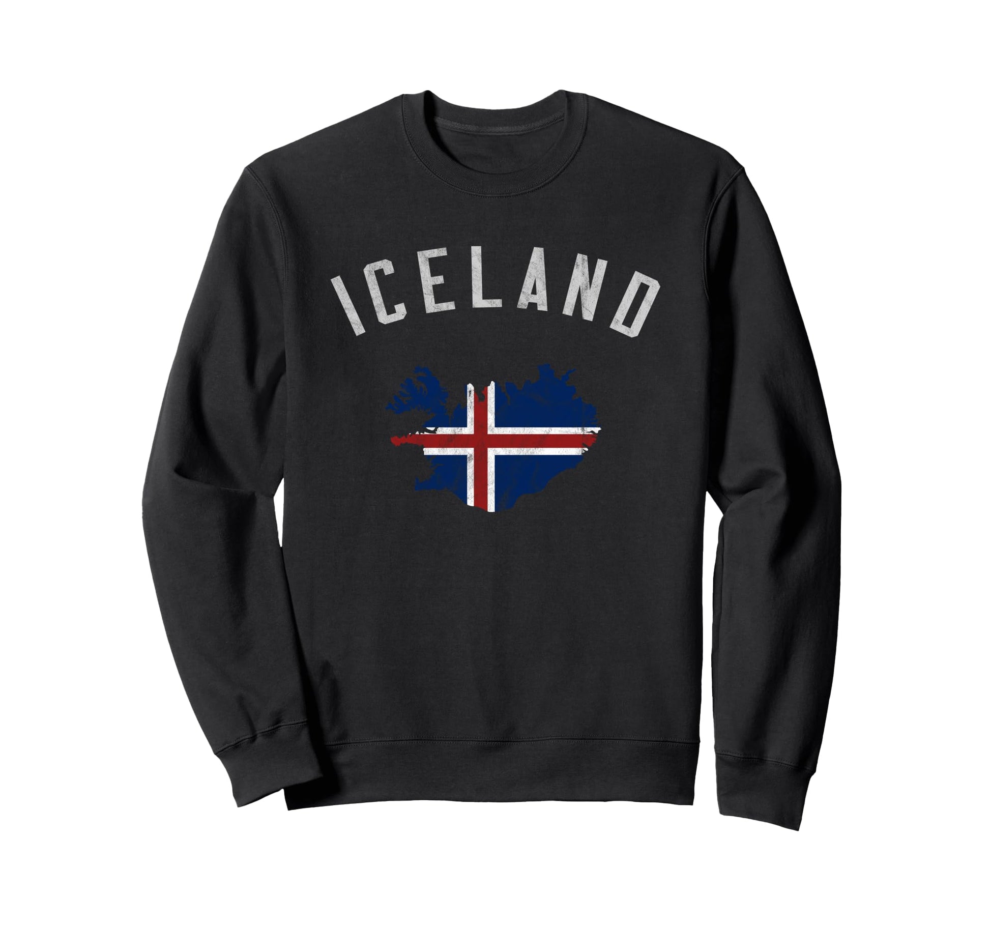 Varsity Iceland Sweatshirt - Casual Everyday Wear Unisex - T-Shirt, Sweatshirt, Hoodie