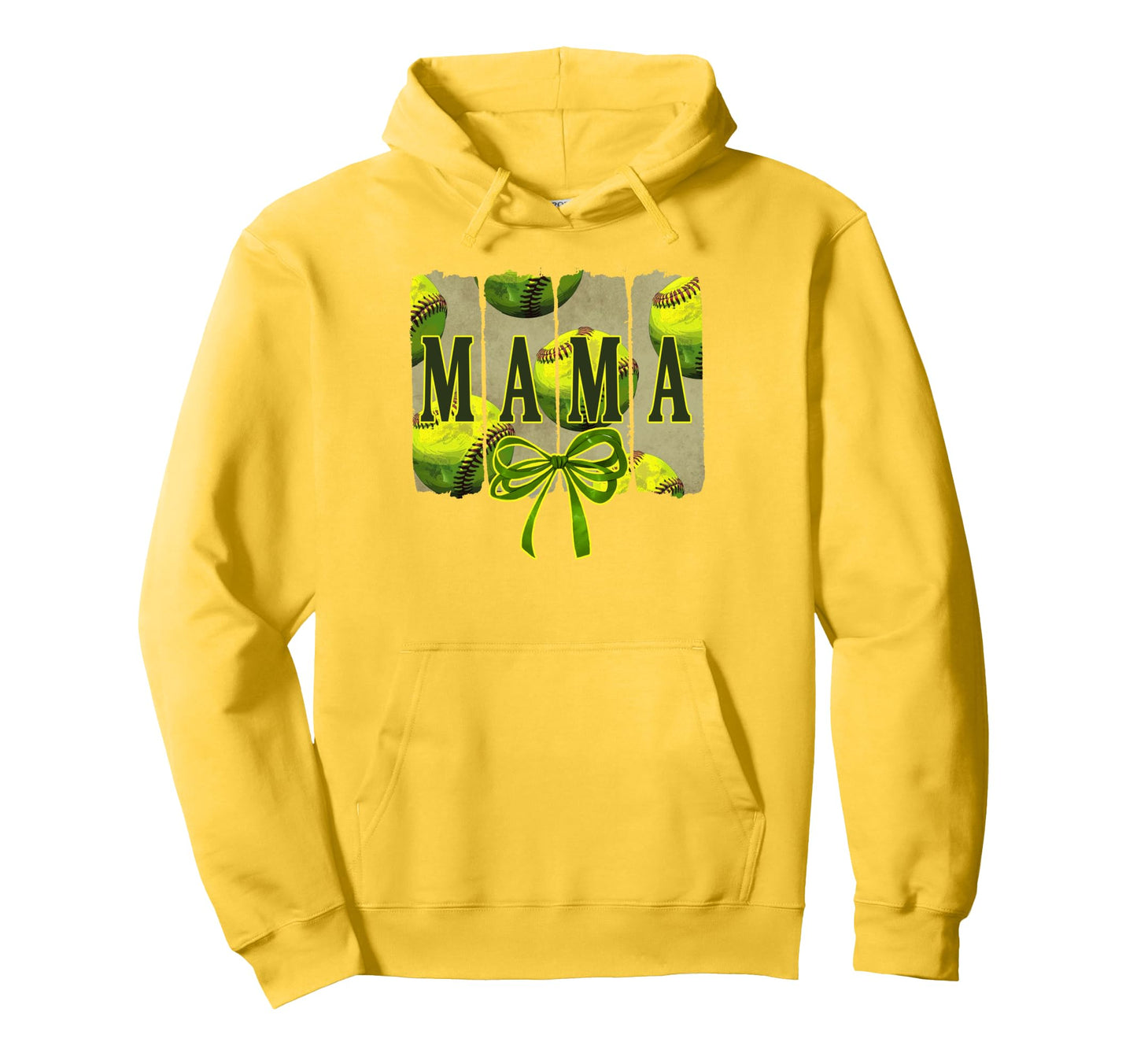 Softball Mama Loud Proud Softball Mom Hoodie - Unique Graphic Men Women - T-Shirt, Sweatshirt, Hoodie