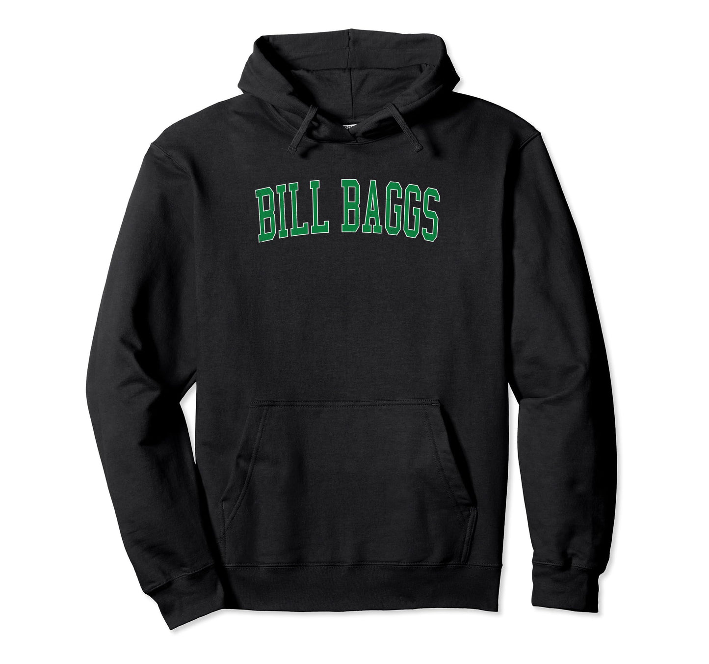 Bill Baggs Distressed Green Varsity Hoodie - Graphic Print Men Women - T-Shirt, Sweatshirt, Hoodie