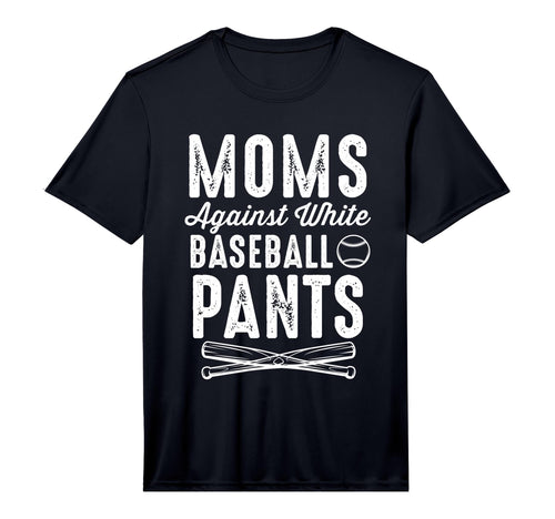 Moms Again White Baseball Trousers T-Shirt - Fun Novelty Design for Adults - T-Shirt, Sweatshirt, Hoodie