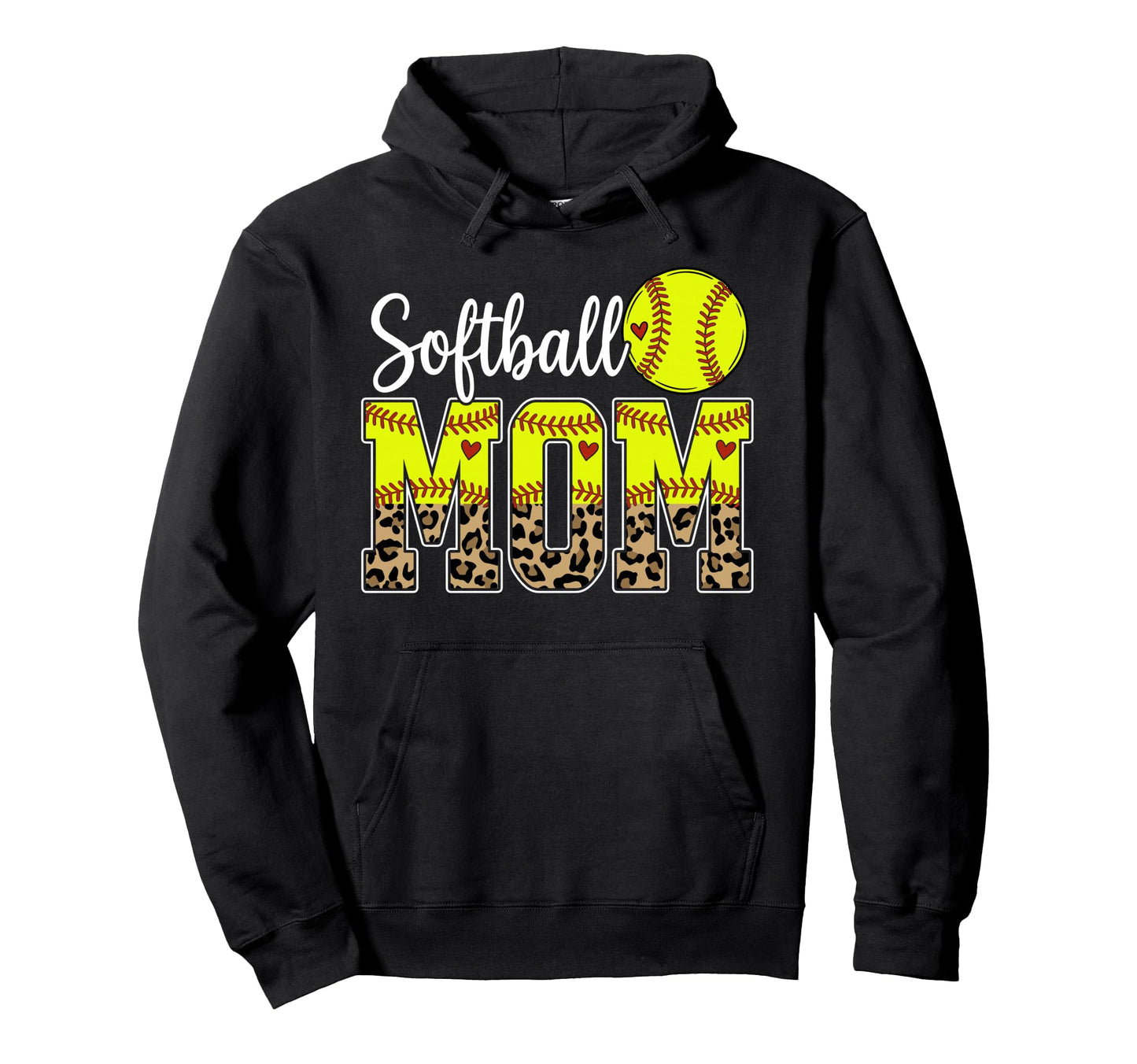 Softball Mama Mothers Day Softball Mom Hoodie - Novelty Apparel Unisex - T-Shirt, Sweatshirt, Hoodie