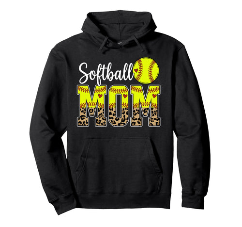 Softball Mama Mothers Day Softball Mom Hoodie - Novelty Apparel Unisex - T-Shirt, Sweatshirt, Hoodie