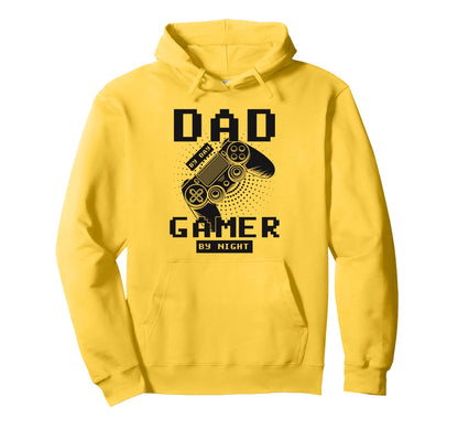 Dad Day Gamer Night Gaming Daddy Gamer Hoodie - Streetwear Style for Adults - T-Shirt, Sweatshirt, Hoodie