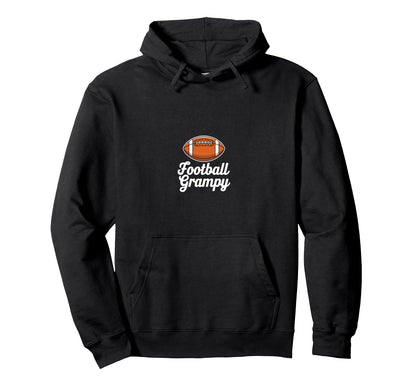 Football Grampy Football Player Game Hoodie - Aesthetic Graphic for Adults - T-Shirt, Sweatshirt, Hoodie