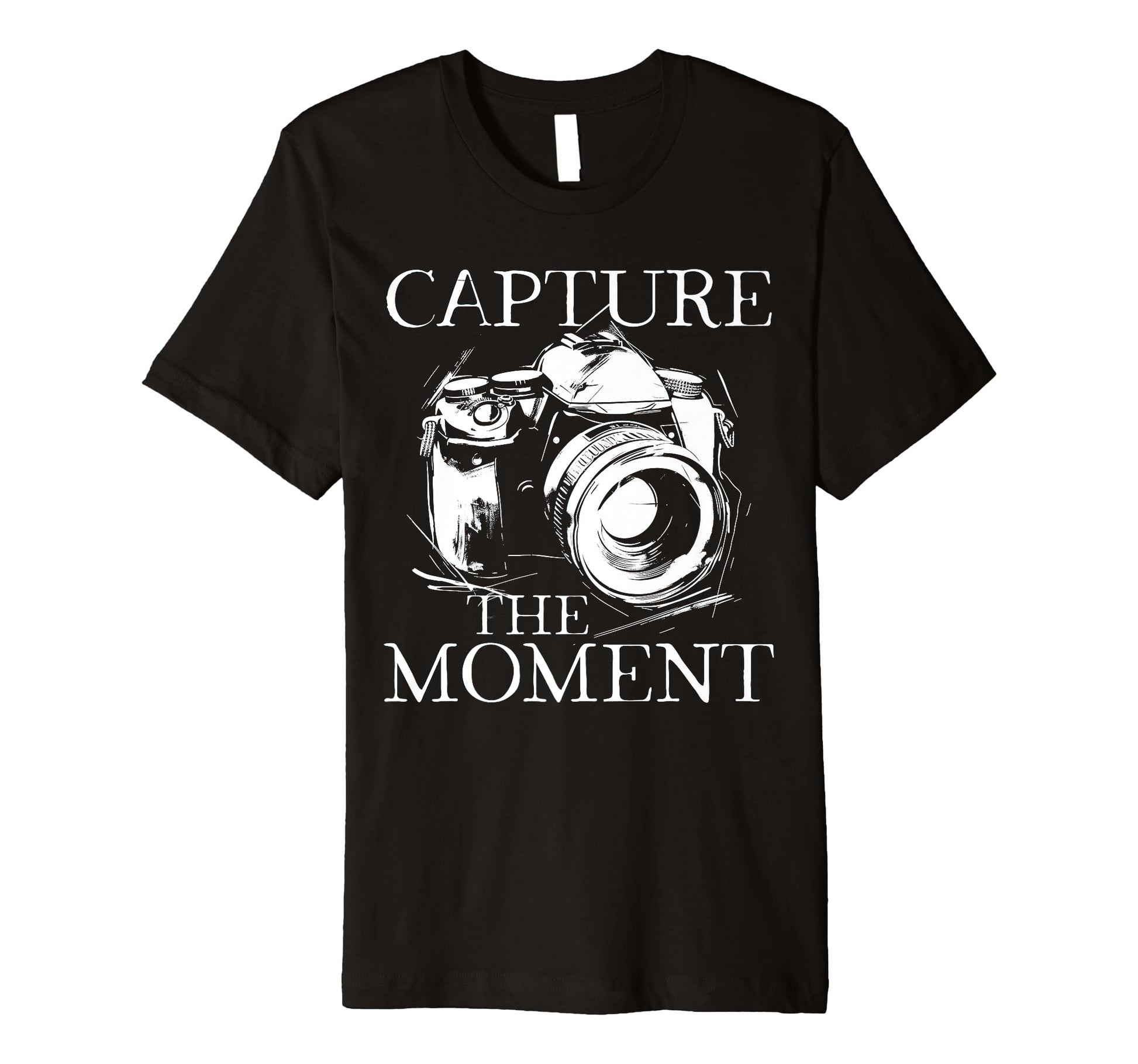 Photographer Capture Moment Camera T-Shirt - Aesthetic Graphic Men Women - T-Shirt, Sweatshirt, Hoodie