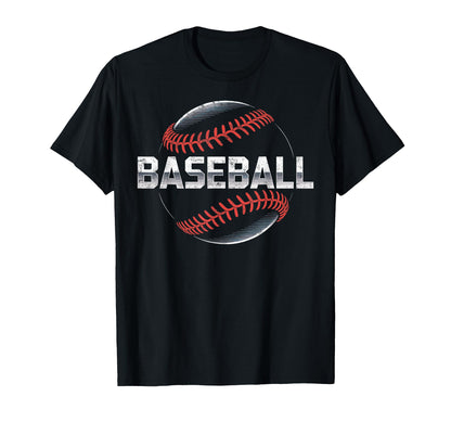 Baseball Ball Baseball Lover Player Coach T-Shirt - Unique Graphic Unisex - T-Shirt, Sweatshirt, Hoodie