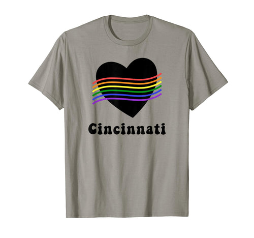 Cincinnati Lgbtq Lgbt Gay Pride Ohio T-Shirt - Trendy Graphic for Adults - T-Shirt, Sweatshirt, Hoodie