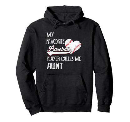 Heart Love Favorite Baseball Player Calls Me Hoodie - Graphic Print Unisex - T-Shirt, Sweatshirt, Hoodie