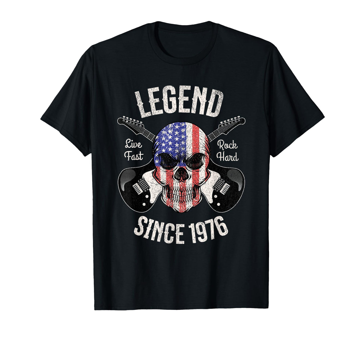 50Th Birthday Guitar Legend Rock And Roll T-Shirt - Novelty Apparel Unisex - T-Shirt, Sweatshirt, Hoodie