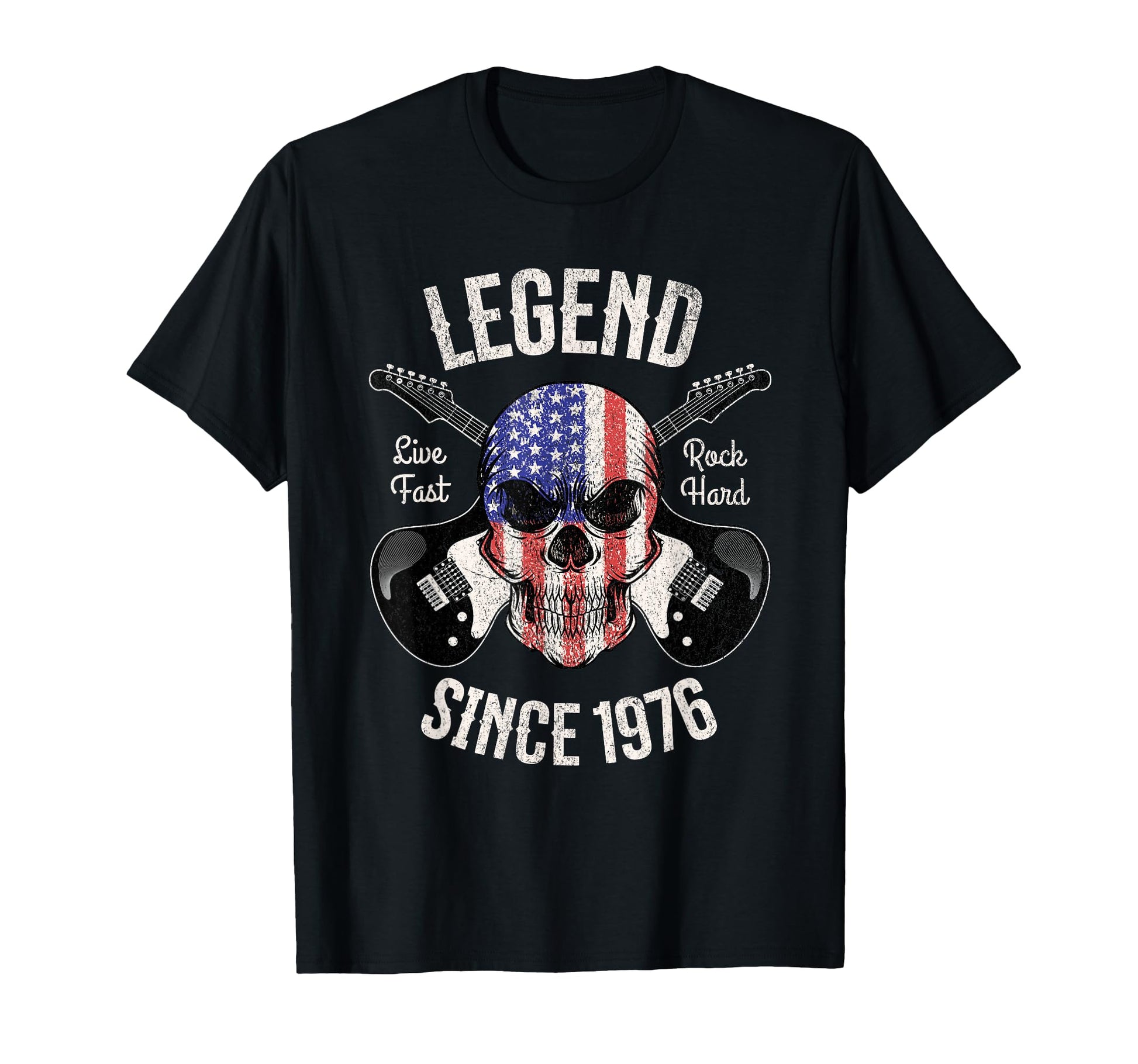 50Th Birthday Guitar Legend Rock And Roll T-Shirt - Novelty Apparel Unisex - T-Shirt, Sweatshirt, Hoodie