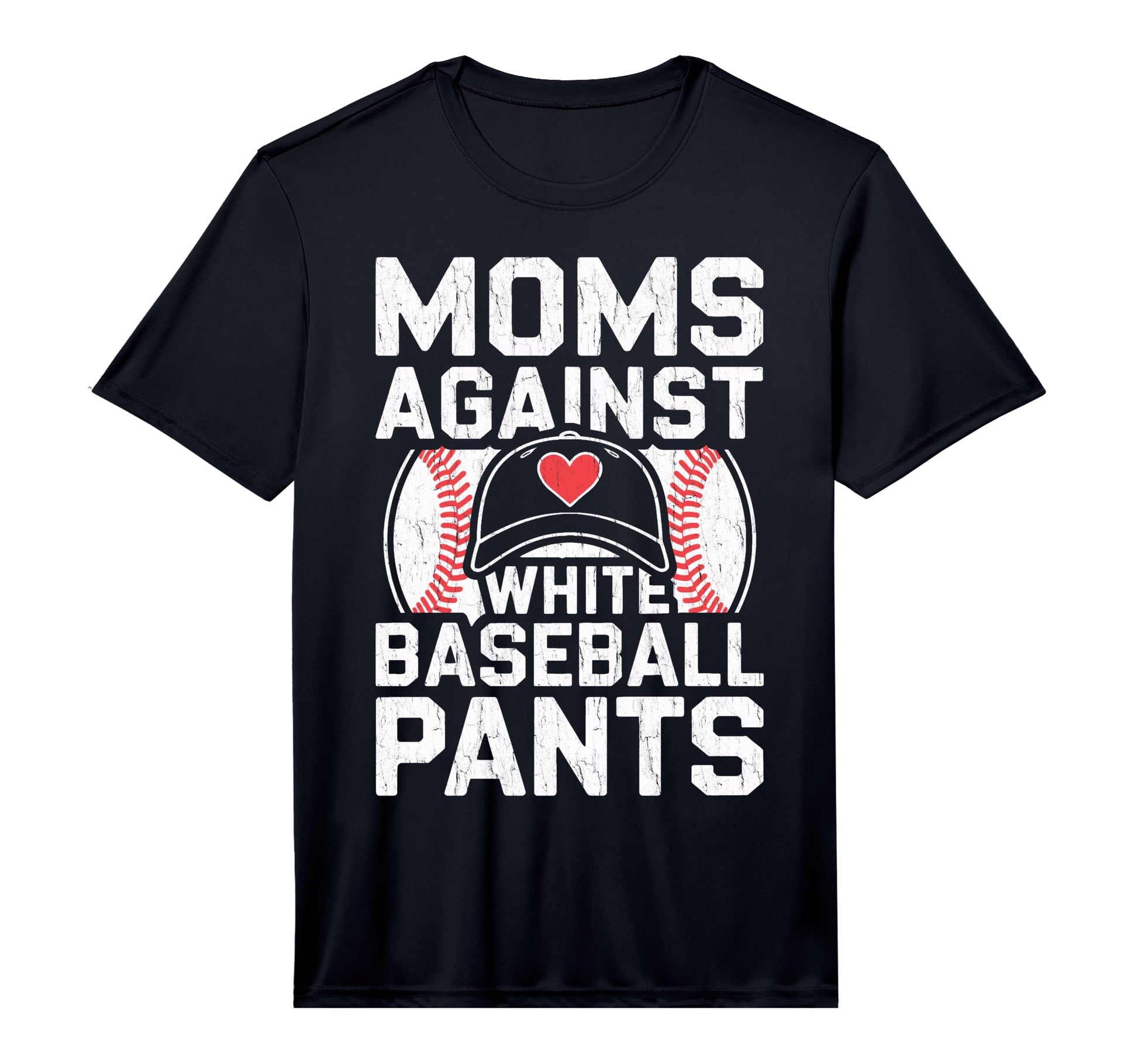 Funny Baseball Mothers Moms Against T-Shirt - Trendy Graphic for Adults - T-Shirt, Sweatshirt, Hoodie