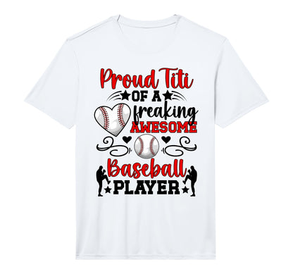 Mens Proud Titi Baseball Player Titi T-Shirt - Minimalist Print Men Women - T-Shirt, Sweatshirt, Hoodie