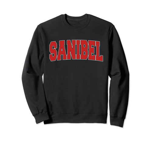 Sanibel Fl Florida Varsity Usa Sports Sweatshirt - Aesthetic Graphic Unisex - T-Shirt, Sweatshirt, Hoodie