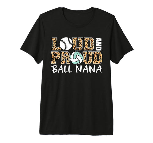 Loud And Proud Baseball Volleyball T-Shirt - Aesthetic Graphic for Adults - T-Shirt, Sweatshirt, Hoodie
