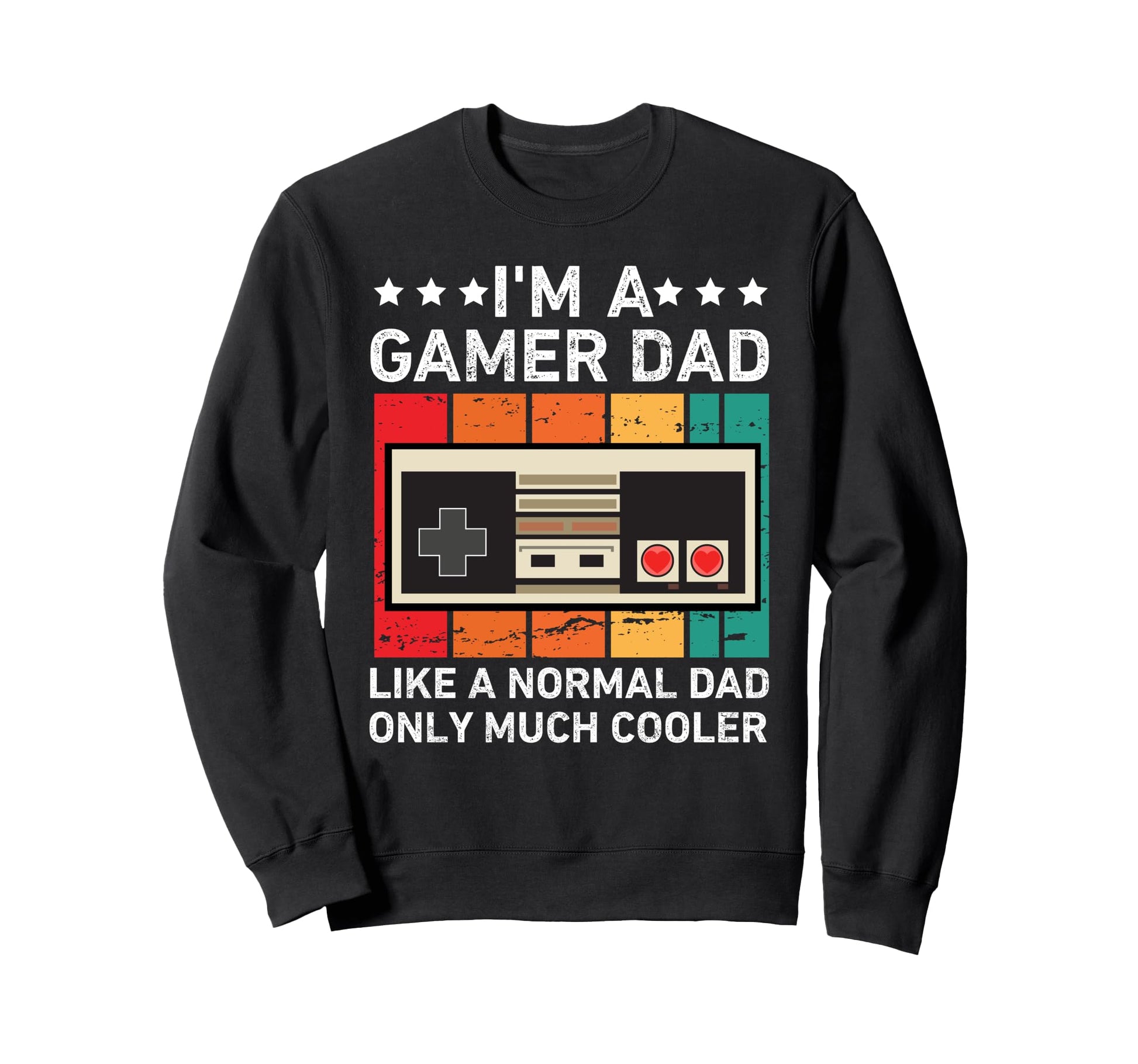 Funny Dad Gamer Video Game Dad Sweatshirt - Unique Graphic Men Women - T-Shirt, Sweatshirt, Hoodie