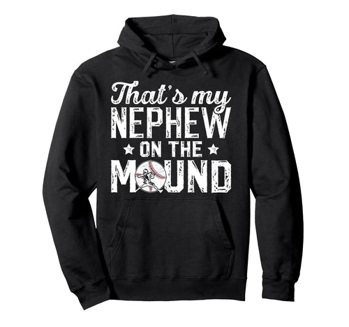 Proud Baseball Pitcher Uncle Baseball Hoodie - Trendy Graphic Men Women - T-Shirt, Sweatshirt, Hoodie