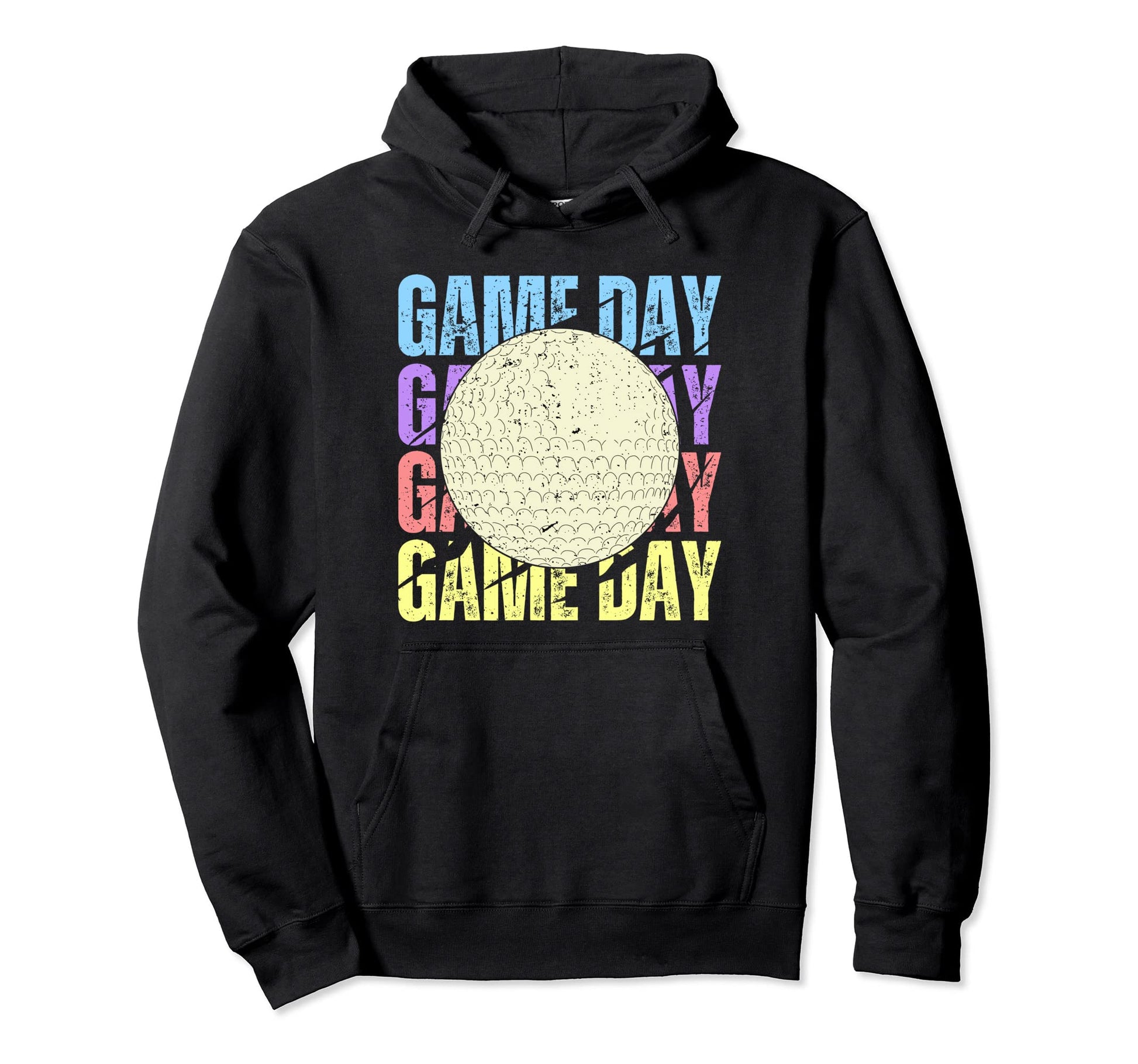 Game Day Golf Lovers Mom Mothers Hoodie - Fun Novelty Design for Adults - T-Shirt, Sweatshirt, Hoodie