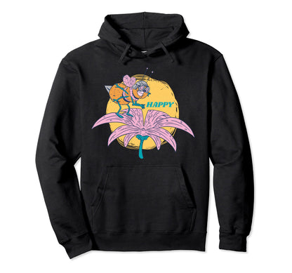 Bee Happy Boho Peace Hippie Gift Hoodie - Minimalist Print Unisex - T-Shirt, Sweatshirt, Hoodie