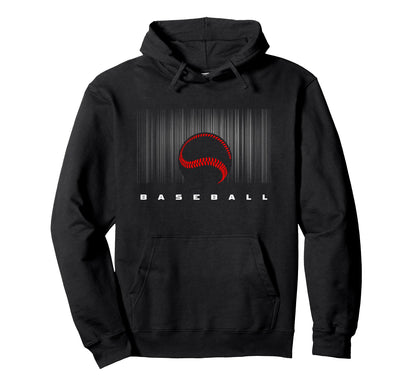 Baseball Baseball Hoodie - Fun Novelty Design Men Women - T-Shirt, Sweatshirt, Hoodie