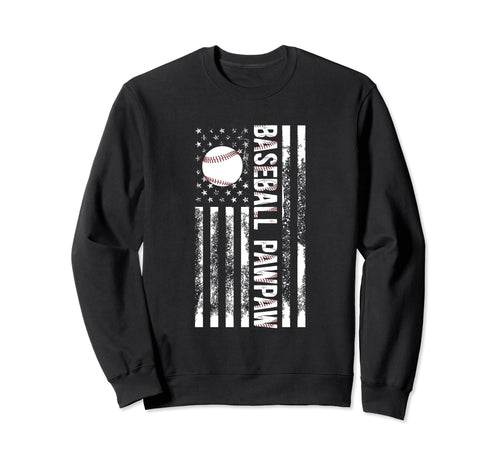 Baseball Pawpaw Baseball Player Sweatshirt - Trendy Graphic Men Women - T-Shirt, Sweatshirt, Hoodie
