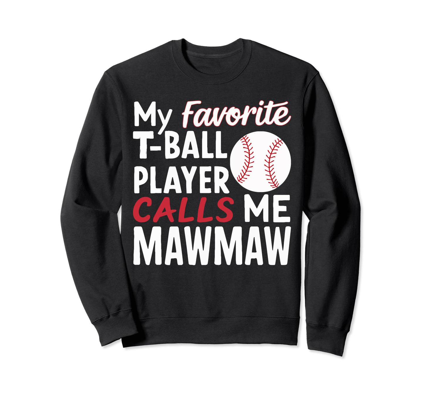 Baseball Grandma Grandmother Granny Sweatshirt - Aesthetic Graphic Unisex - T-Shirt, Sweatshirt, Hoodie