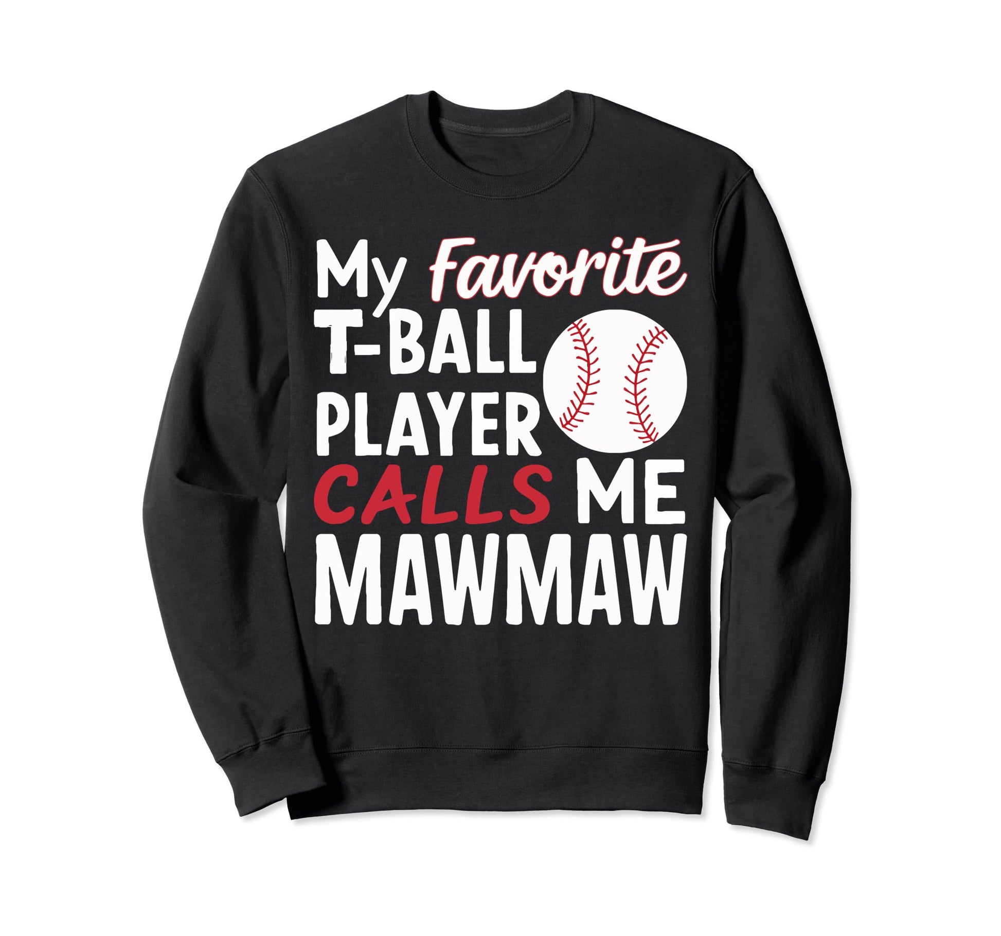 Baseball Grandma Grandmother Granny Sweatshirt - Aesthetic Graphic Unisex - T-Shirt, Sweatshirt, Hoodie