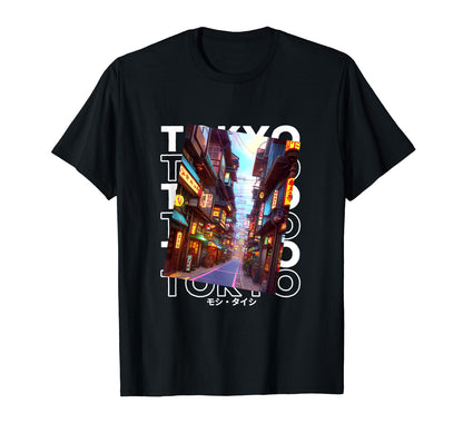 90S Lofi Tokyo Japanese Streetwear T-Shirt - Aesthetic Graphic Unisex - T-Shirt, Sweatshirt, Hoodie