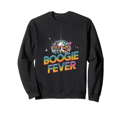 Disco Ball Boogie Fever Discoball Sweatshirt - Custom Art Print Unisex - T-Shirt, Sweatshirt, Hoodie
