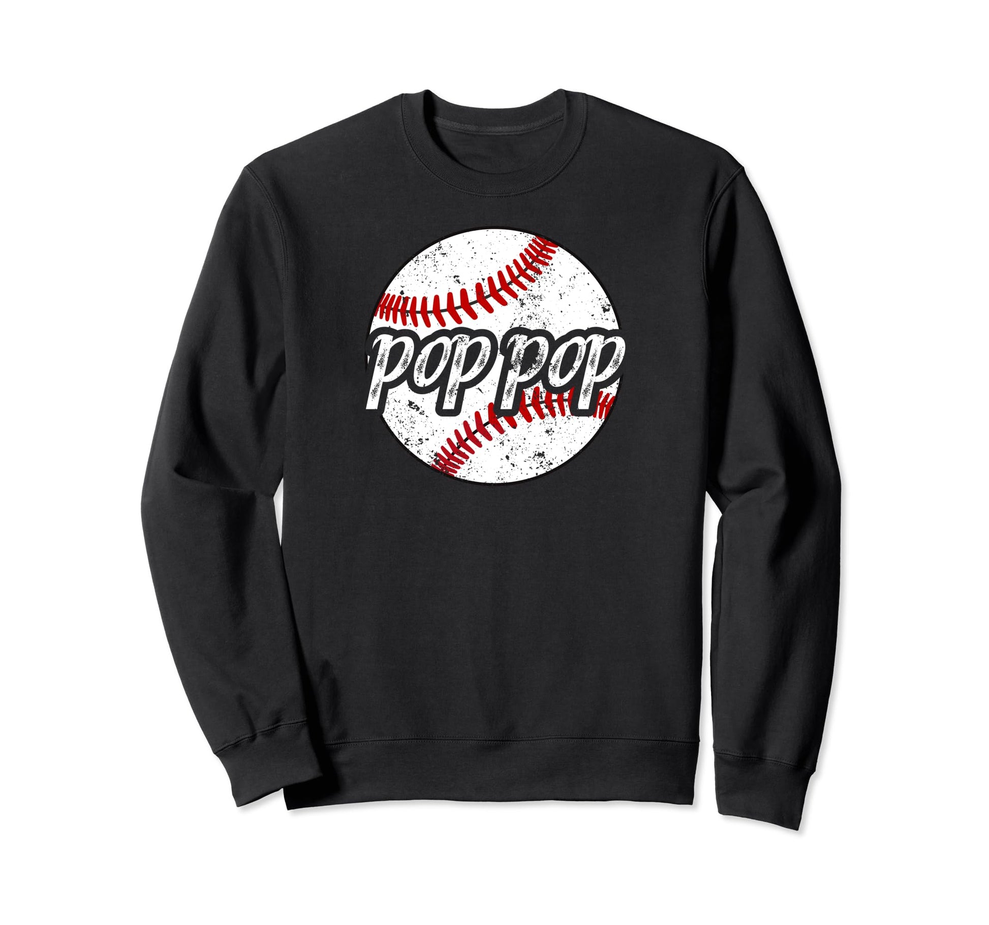 Pop Pop Proud Baseball Pop Pop Baseball Sweatshirt - Graphic Print Unisex - T-Shirt, Sweatshirt, Hoodie
