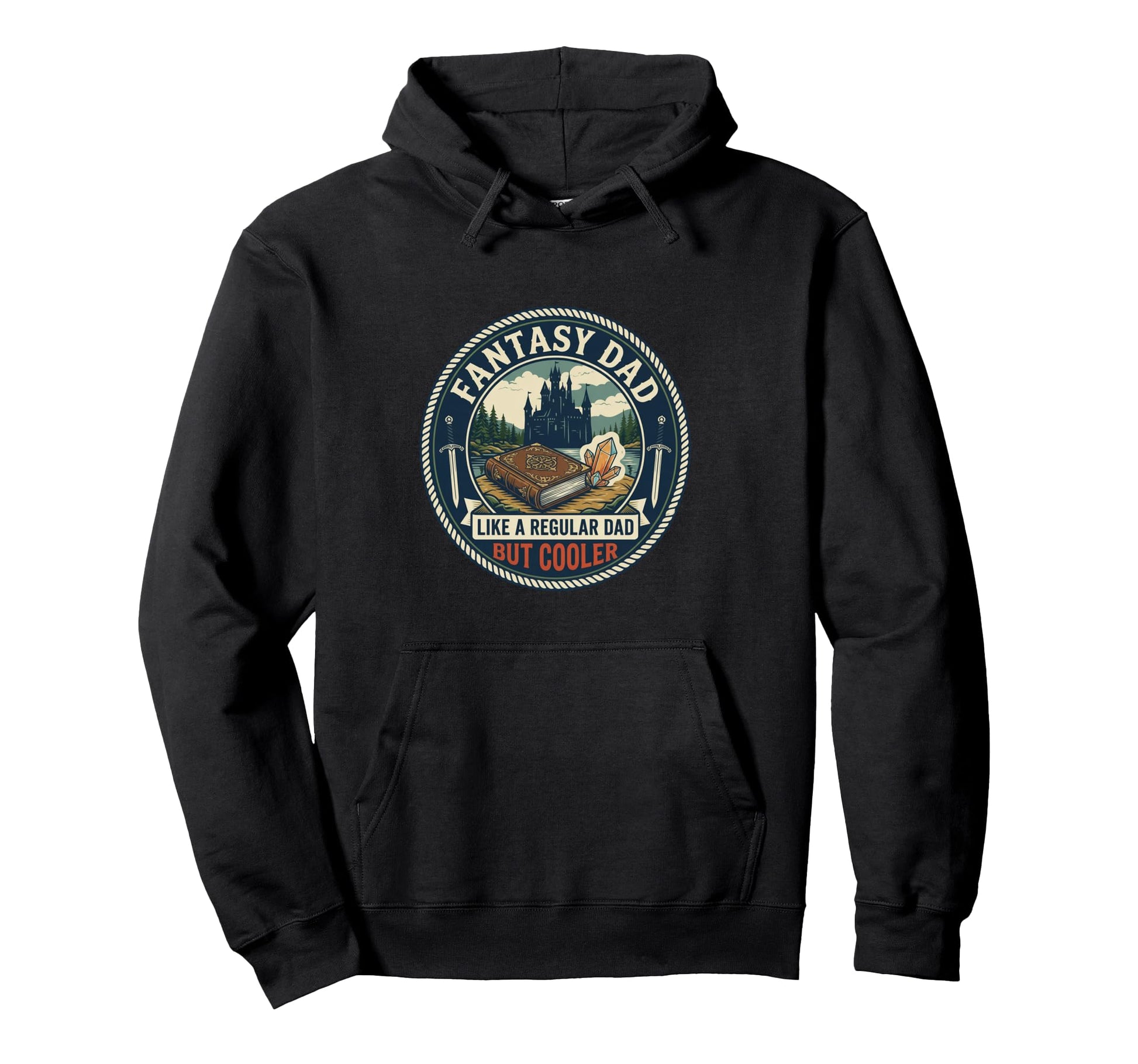 Funny Fantasy Dad Gamer Rpg Story Player Hoodie - Streetwear Style Unisex - T-Shirt, Sweatshirt, Hoodie