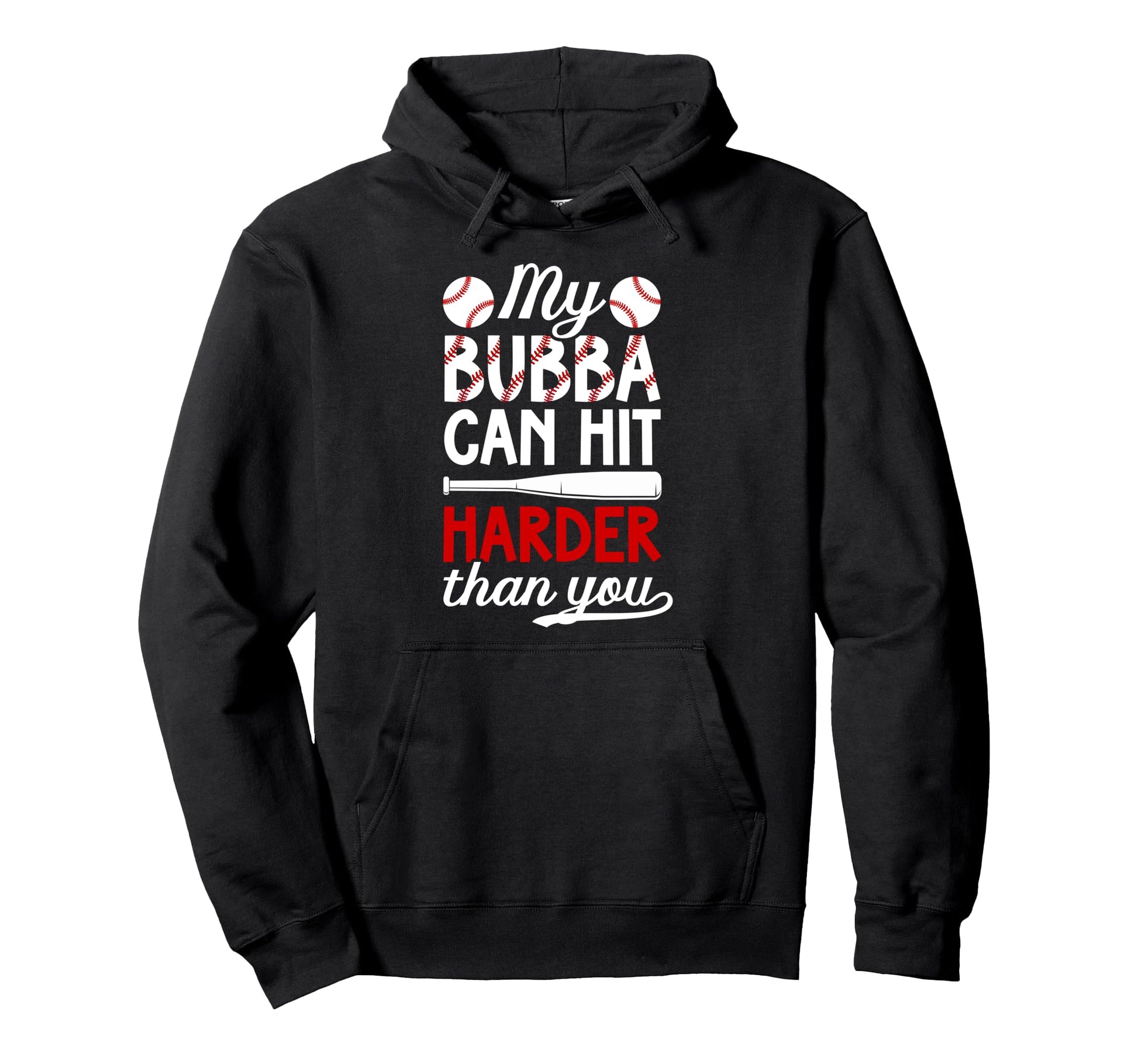 My Bubba Baseball Brother Baseball Player Hoodie - Unique Graphic Unisex - T-Shirt, Sweatshirt, Hoodie