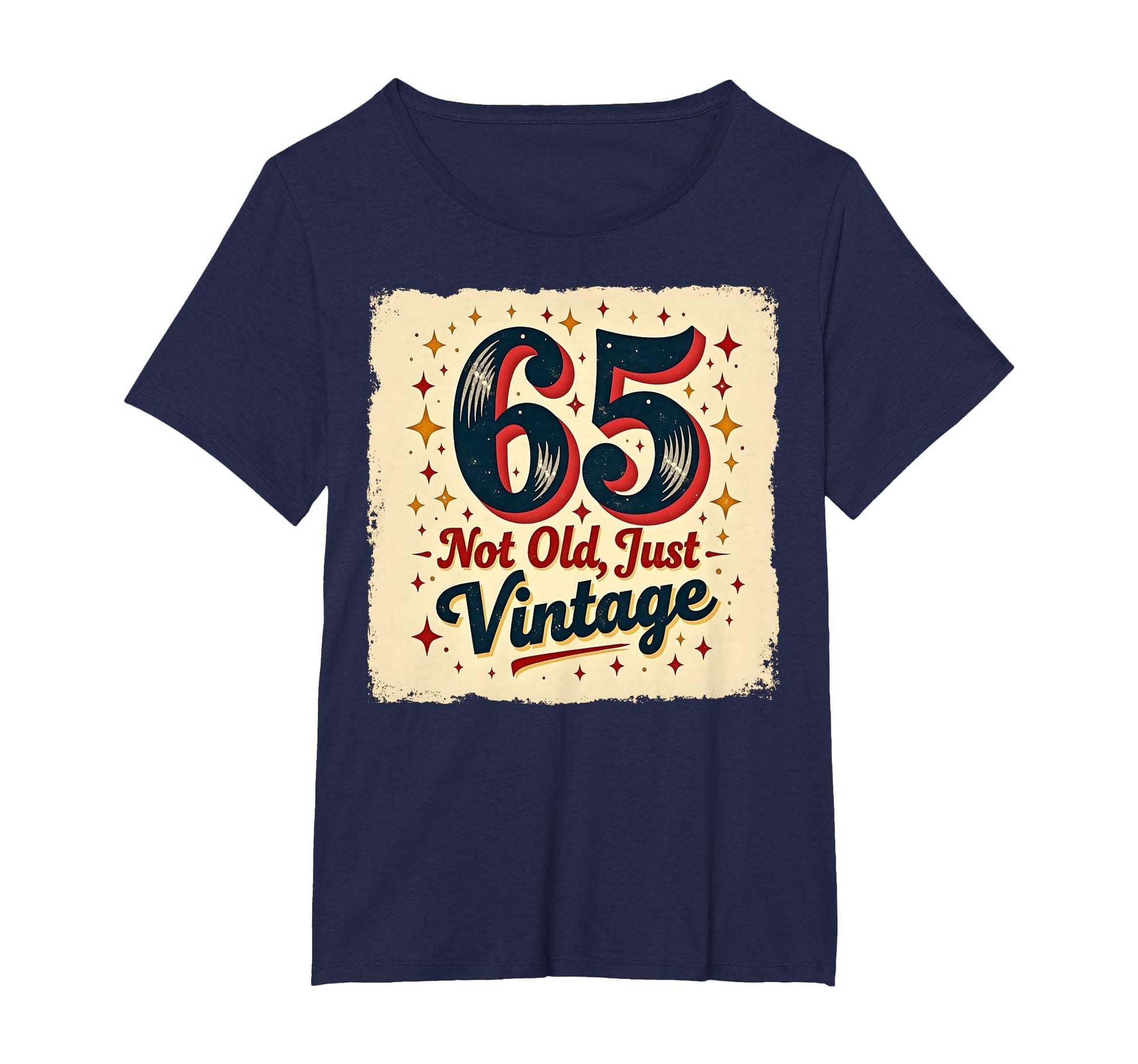 65Th Birthday Gift Not Old Just Womens T-Shirt - Trendy Graphic for Adults - T-Shirt, Sweatshirt, Hoodie