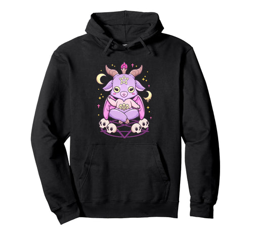 Kawaii Pastel Goth Creepy Krampus Hoodie - Custom Art Print Unisex - T-Shirt, Sweatshirt, Hoodie