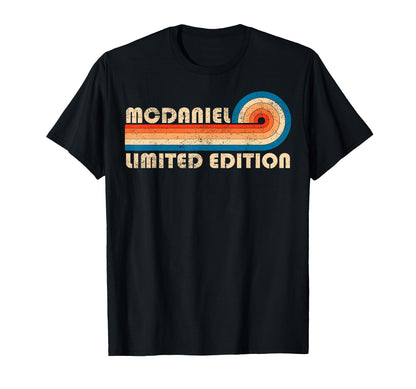 Mcdaniel 70S 80S Sunset Stripe T-Shirt - Minimalist Print for Adults - T-Shirt, Sweatshirt, Hoodie