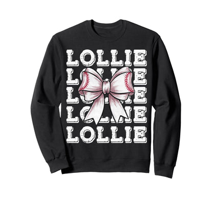 Coquette Baseball Lollie Matching Sweatshirt - Trendy Graphic Unisex - T-Shirt, Sweatshirt, Hoodie